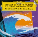 DEBUSSY - Boulez - La mer, trois esquisses symphoniques pour orchestre L