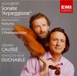 SCHUBERT - Caussé - Sonate pour piano et arpeggione (ou violoncelle) en