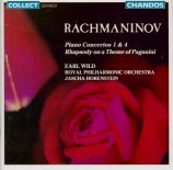 RACHMANINOV - Wild - Concerto pour piano n°1 en fa dièse mineur op.1