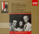 MOZART - Furtwängler - Die Zauberflöte (La flûte enchantée), opéra en de