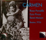 BIZET - Hasselmans - Carmen, opéra comique WD.31 live Boston, 28 - 3 - 1936
