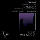 BRAHMS - Virsaladze - Vier Klavierstücke, quatre pièces pour piano op.11