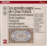FRANCK - Grumiaux - Sonate pour piano et violon en la majeur FWV.8