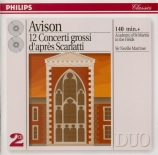 AVISON - Marriner - Douze concerti grossi d'après Domenico Scarlatti
