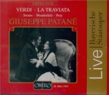 VERDI - Patané - La traviata, opéra en trois actes live München, 28 - 3 - 1965