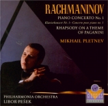 RACHMANINOV - Pletnev - Concerto pour piano n°1 op.1
