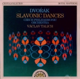 DVORAK - Talich - Huit danses slaves op.46, version pour orchestre op.46