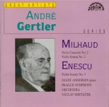 MILHAUD - Gertler - Concerto pour violon n°2 op.263