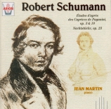 SCHUMANN - Martin - Etüden nach Capricen von Paganini, six études pour p