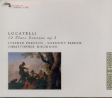 LOCATELLI - Hogwood - Douze sonates pour flûte traversière op.2