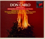 VERDI - Levine - Don Carlo, opéra (version italienne)