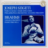 BRAHMS - Szigeti - Concerto pour violon et orchestre en ré majeur op.77