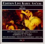 MOZART - Ancerl - Don Giovanni K.527 : ouverture pour orchestre