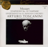 MOZART - Toscanini - Symphonie n°35 en ré majeur K.385 'Haffner'