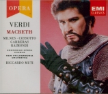 VERDI - Muti - Macbeth, opéra en quatre actes (version italienne)