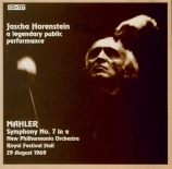 MAHLER - Horenstein - Symphonie n°7 'Chant de la nuit' London, 29 - 8 - 1969