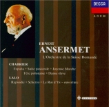 CHABRIER - Ansermet - Espana, pour deux pianos
