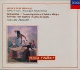 GRANADOS - De Larrocha - Allegro de concert