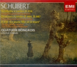 SCHUBERT - Quatuor Hongroi - Quintette à cordes à deux violoncelles en d