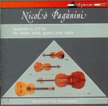 PAGANINI - Paganini Quarte - Quatuor pour guitare et cordes n°3 en la ma