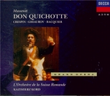 MASSENET - Kord - Don Quichotte, comédie héroïque