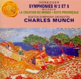 HONEGGER - Munch - Symphonie n°2 H.153 'Symphonie pour cordes'
