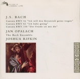 BACH - Rifkin - Ich will den Kreuzstab gerne tragen, cantate pour solist