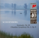 SCHOENBERG - Paul - Sérénade op.24