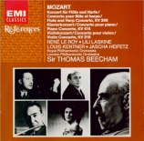 MOZART - Beecham - Concerto pour flûte, harpe et orchestre en do majeur