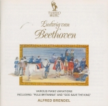BEETHOVEN - Brendel - Sept variations pour piano sur un quatuor de Winte