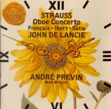 STRAUSS - Previn - Concerto pour hautbois et petit orchestre op.14