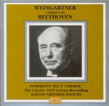 BEETHOVEN - Weingartner - Symphonie n°9 op.125 'Ode à la joie'