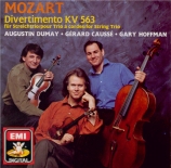 MOZART - Dumay - Divertimento pour trio à cordes en mi bémol majeur K.56
