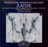 MOZART - Hager - Zaïde (Das Serail), singspiel en deux actes K.344 (K6.3