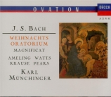 BACH - Münchinger - Oratorio de Noël (Weihnachts-Oratorium), pour solist