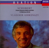 SCHUBERT - Ashkenazy - Sonate pour piano en sol majeur op.78 D.894 'Fant