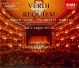 VERDI - Muti - Messa da requiem, pour quatre voix solo, chur, et orches
