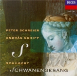 SCHUBERT - Schreier - Schwanengesang (Le chant du cygne), cycle de mélod