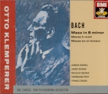 BACH - Klemperer - Messe en si mineur, pour solistes, chur et orchestre