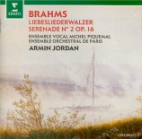 BRAHMS - Jordan - Sérénade n°2 pour petit orchestre en la majeur op.16