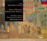 VERDI - Solti - Simon Boccanegra, opéra en trois actes