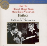 DEBUSSY - Heifetz - Sonate pour violon et piano en sol mineur L.140