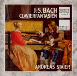 BACH - Staier - Prélude pour clavier en la mineur BWV.922