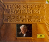 BRAHMS - Karajan - Symphonies (intégrale)