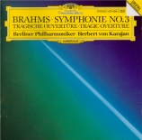 BRAHMS - Karajan - Symphonie n°3 pour orchestre en fa majeur op.90
