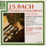 BACH - Alain - Préludes de chorals II - Schübler BWV 645-650