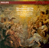 MOZART - Kegel - Missa brevis en do majeur, pour solistes, chur, orgue