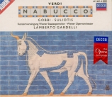 VERDI - Gardelli - Nabucco, opéra en quatre actes