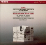 BARTOK - Argerich - Concerto pour deux pianos, percussions et orchestre