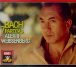 BACH - Weissenberg - Partitas pour clavier BWV 825-830